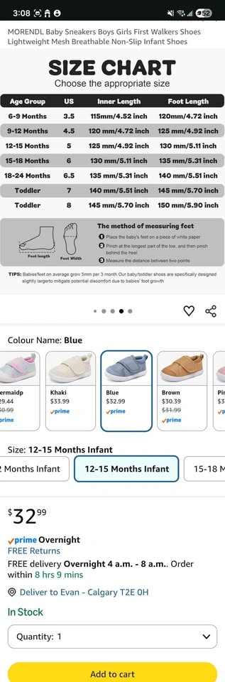 Infant shoes and socks 9-12 month (infant 4.5) - photo 5