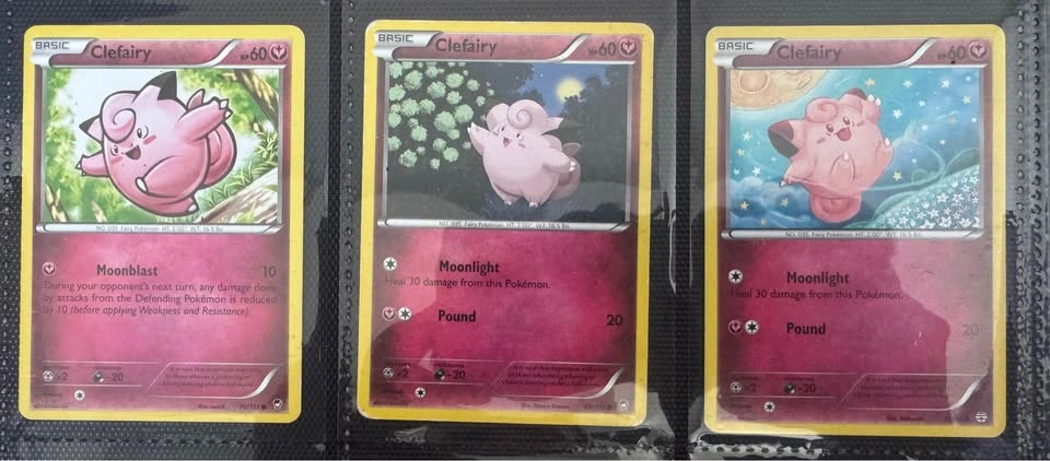 Clefairy/Clefable Pokémon card lot - photo 4