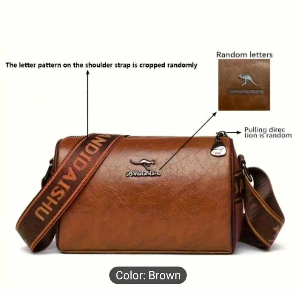 Dark Brown Kel Handyly Vintage Women's Crossbody Bag
