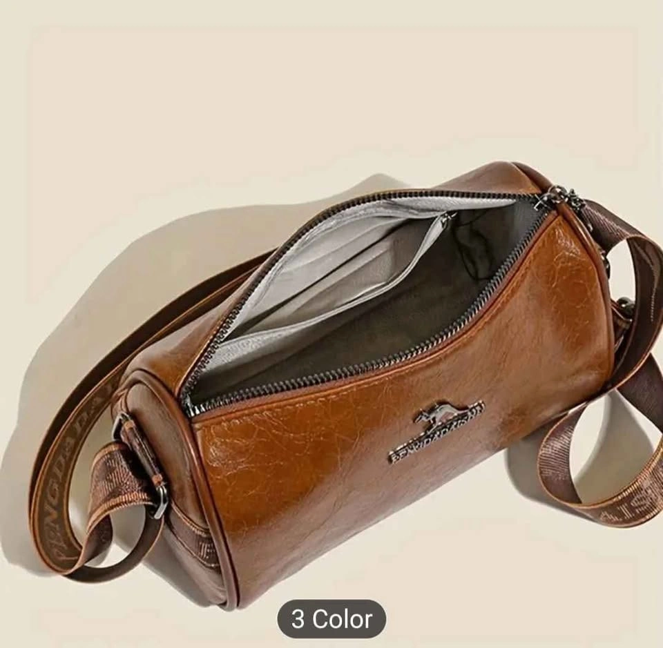 Dark Brown Kel Handyly Vintage Women's Crossbody Bag - photo 3