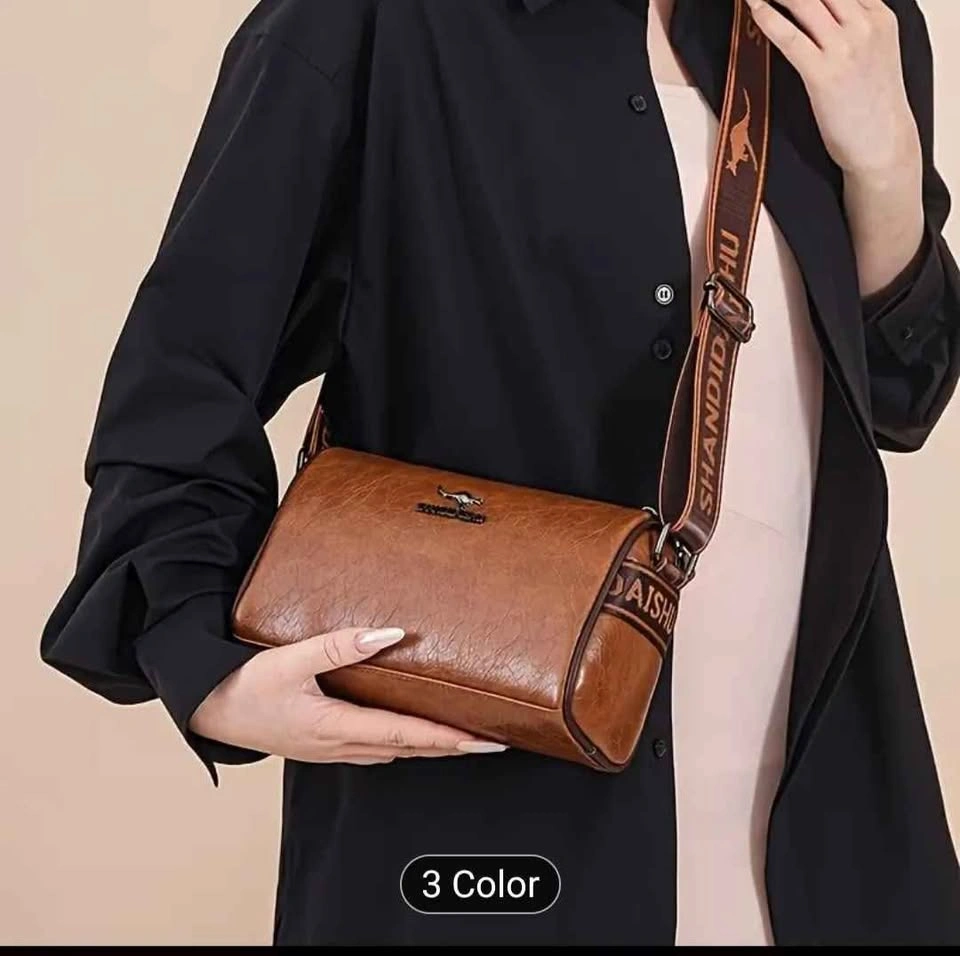 Dark Brown Kel Handyly Vintage Women's Crossbody Bag - photo 4
