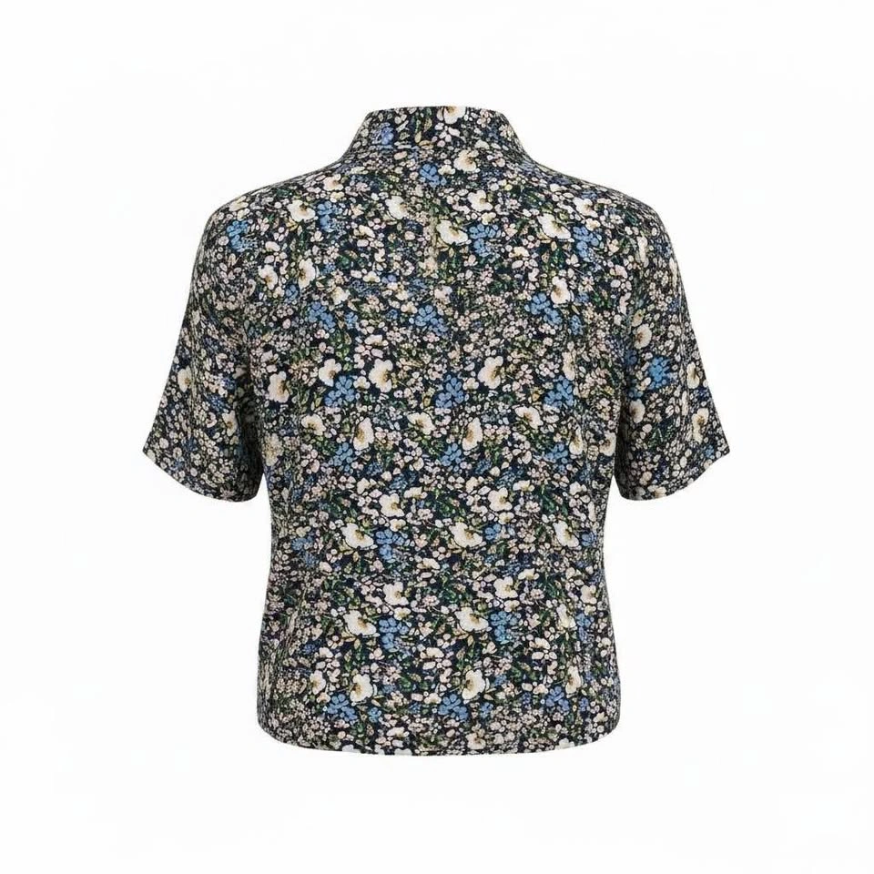 RW&CO Floral Short Sleeve Button-Up Shirt Size S/P - photo 2