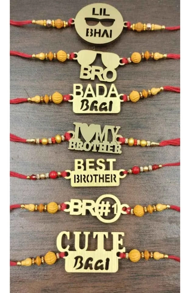 Rakhi Sale: Bhaiyya Bhabhi, Lumba, Combo, Bracelet, Kids - photo 3