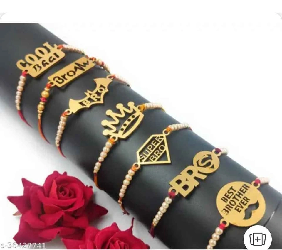 Rakhi Sale: Bhaiyya Bhabhi, Lumba, Combo, Bracelet, Kids - photo 3
