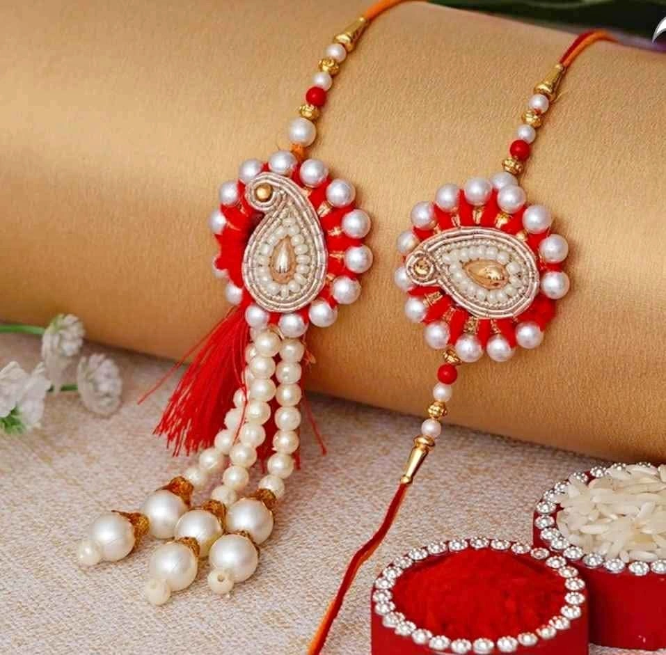 Rakhi Sale- Bhaiyya Bhabhi Rakhi lumba combo