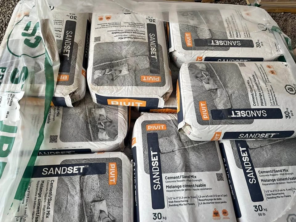 SANDSET Cement/Sand mix