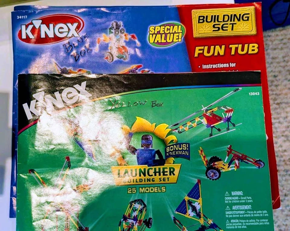K'nex building sets with instruction booklets. STEM learning toy - photo 2