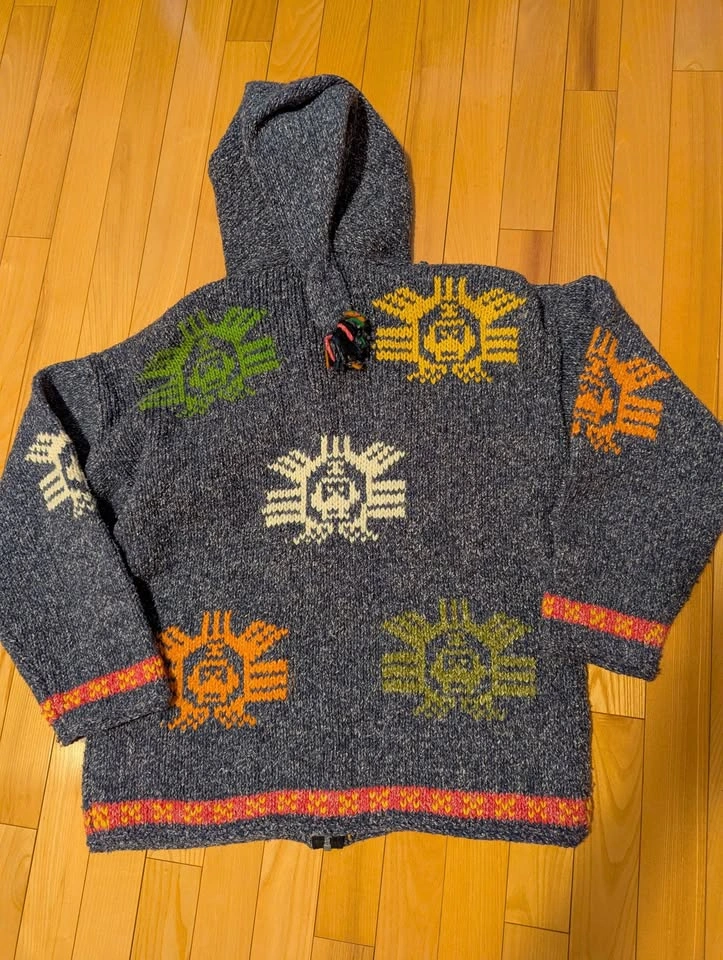 Peruvian sweater. Size M Authentic design. - photo 2