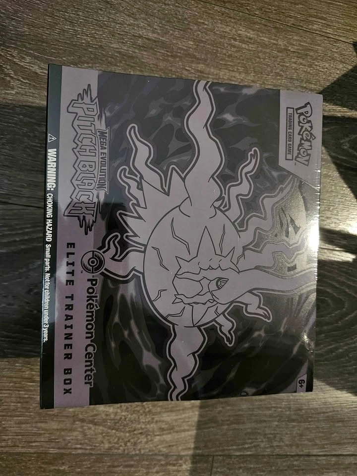 Pokemon Center Elite Trainer Box and Booster Box - Pitch Black