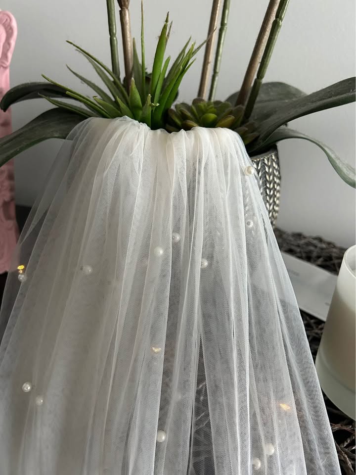 Pearl Veil soft white & ivory - photo 3