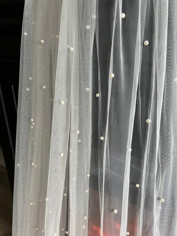 Pearl Veil soft white & ivory - photo 4