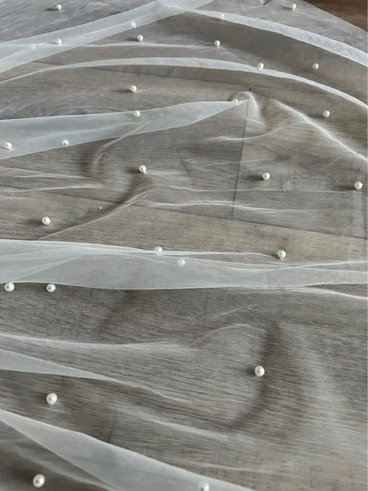 Pearl Veil soft white & ivory - photo 5