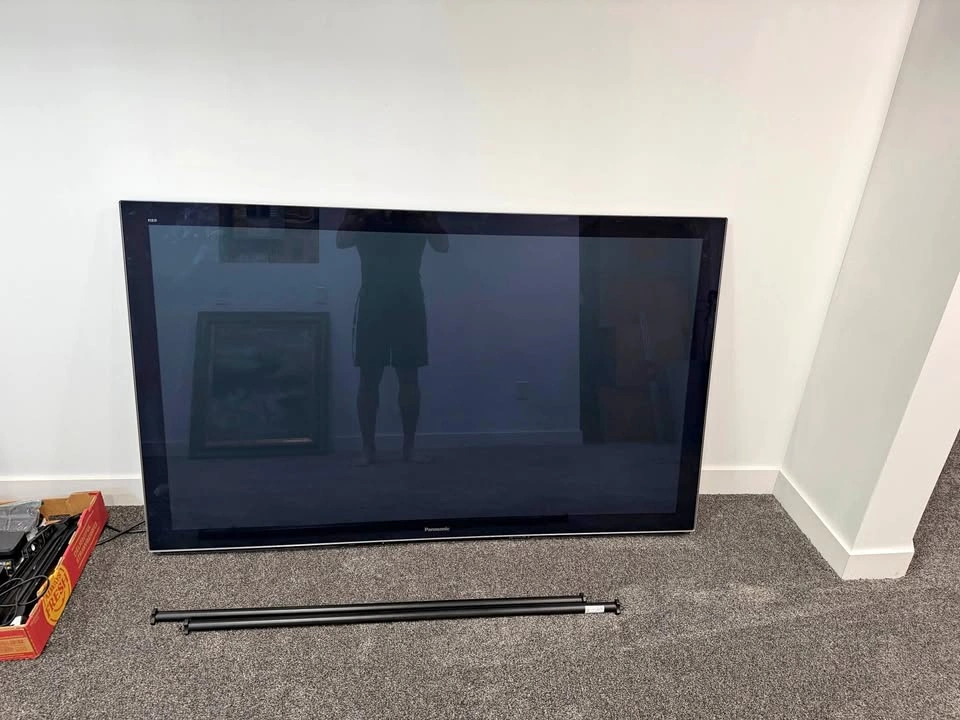 Panasonic 65” Plasma TV + Onkyo 7.2 Receiver + 3D Glasses