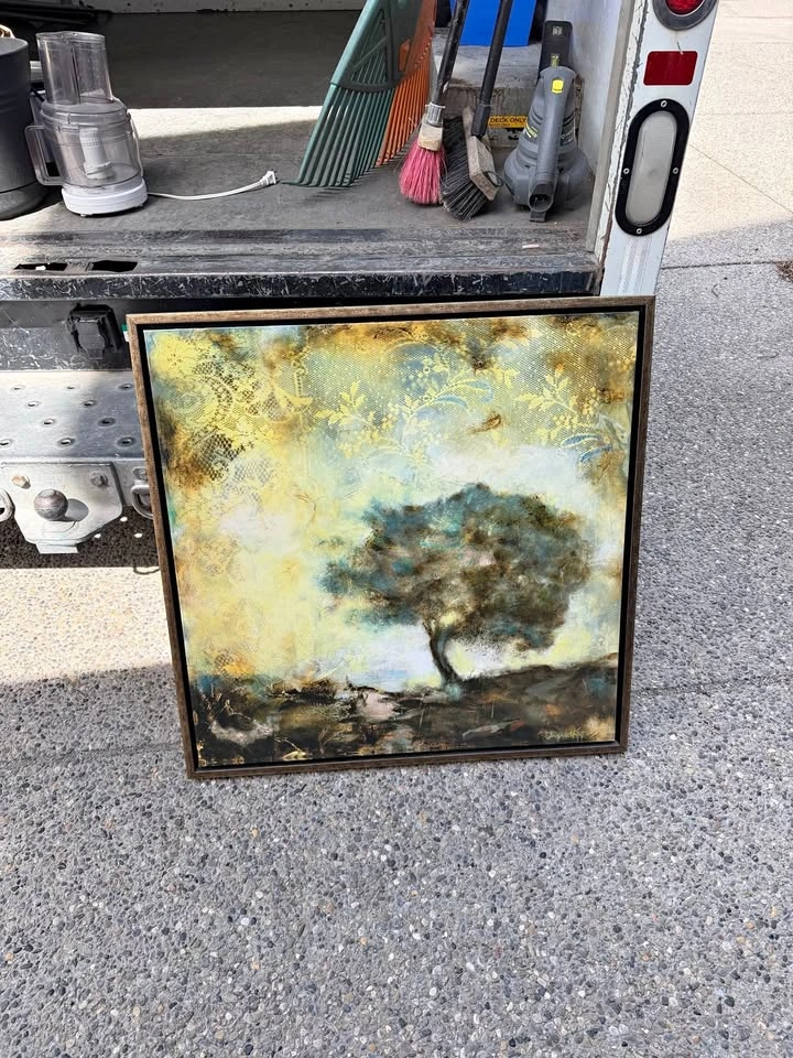 3 Large Wall Art Pieces / Paintings
