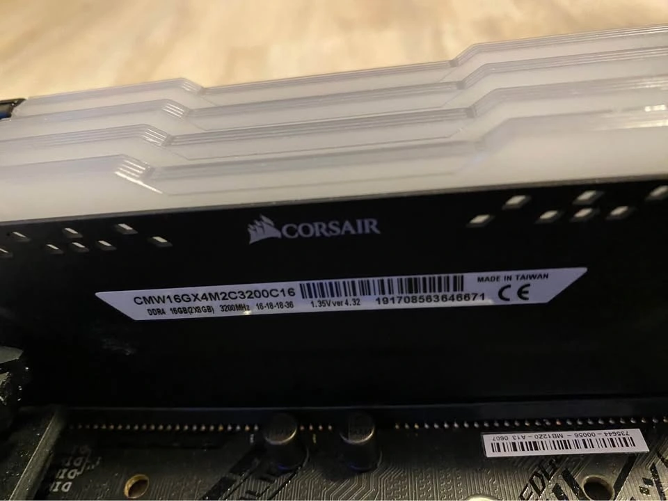 Asus ROG Strix Z490-G Motherboard & 32GB Corsair DDR4 RAM - photo 3