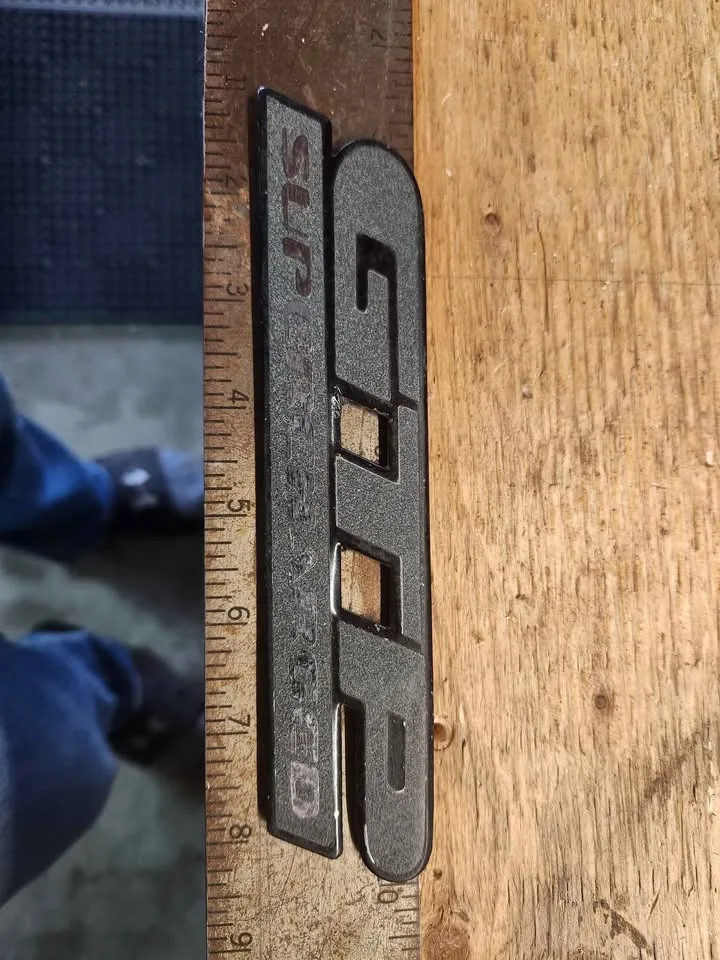 GTP supercharged car decal original from Pontiac image indicator(3)