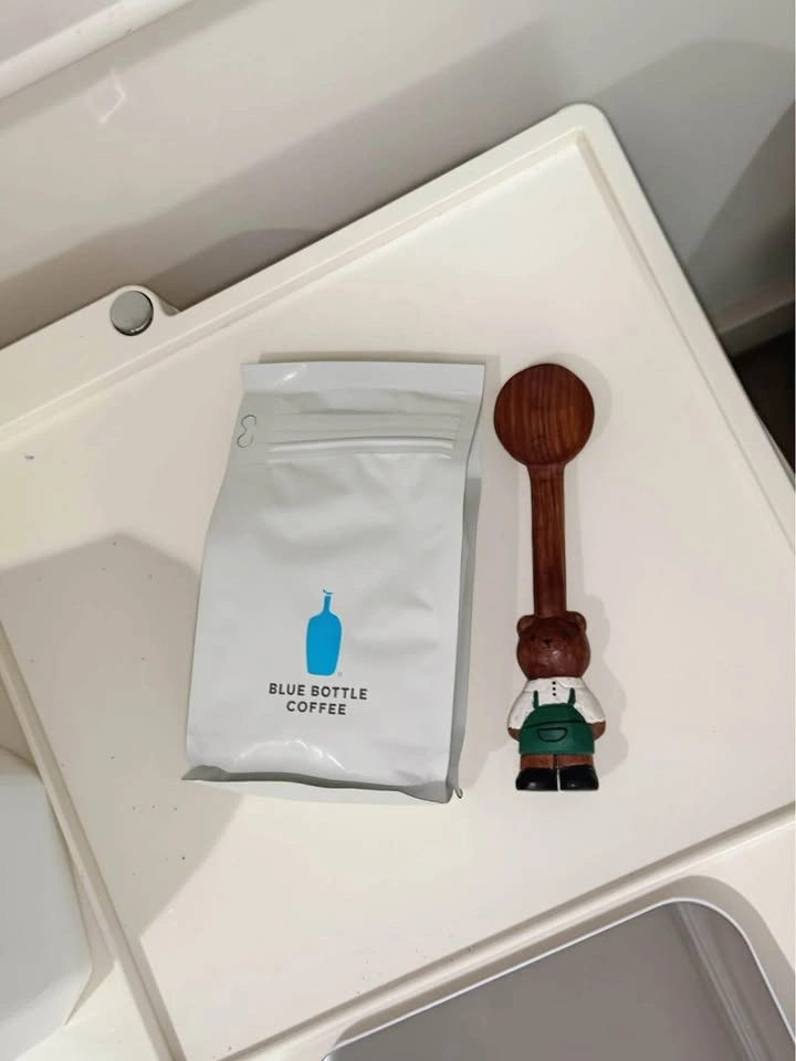 Black Walnut bear Coffee scoop - photo 3