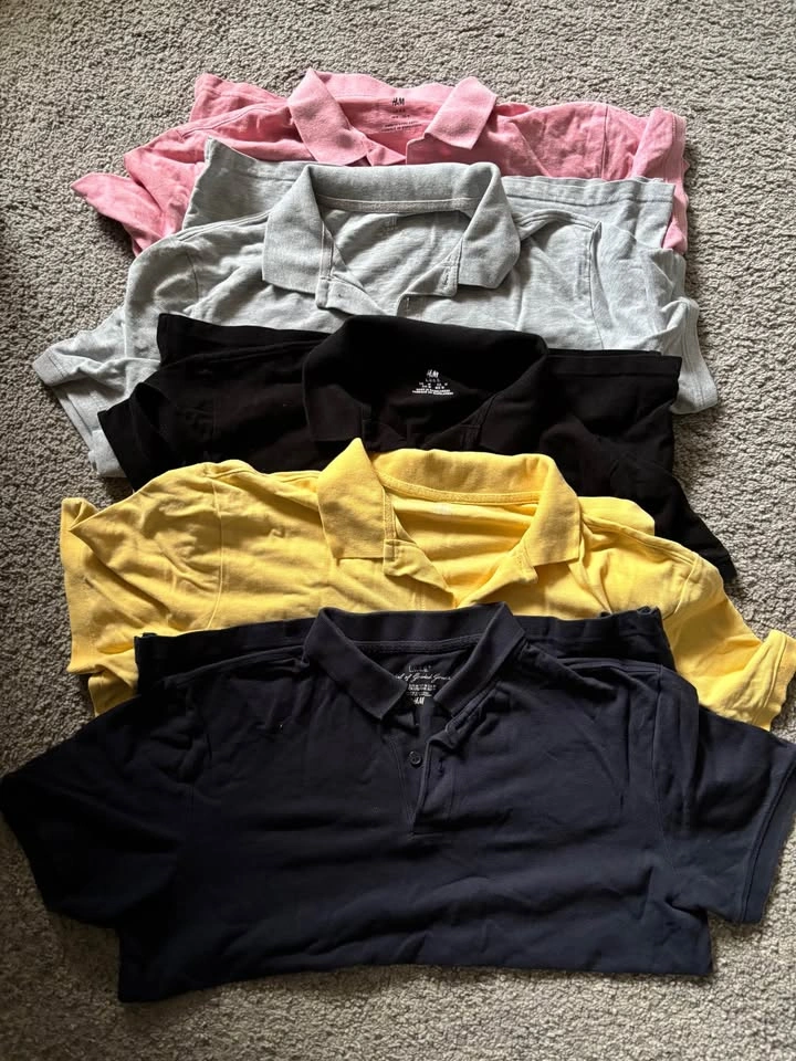 H&M Polo Shirts men US M - photo 2