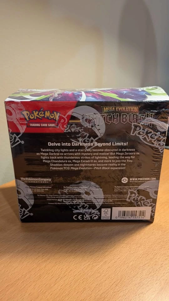 Pokemon Card Pitch Black display box - photo 4