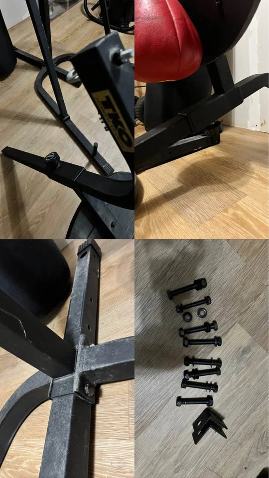 Dual Station Heavy Bag Stand TKO with Free Elliptical - photo 3