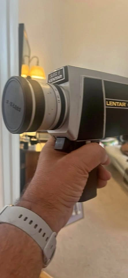 Vintage Lentar Super 8 Camera, Grantone Reel-to-Reel, Acme-Lite