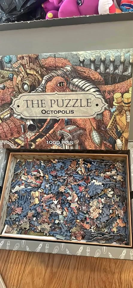 The Puzzle Octopolis 1000 Pieces