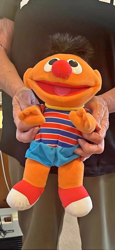 Vintage 1996 Tyco Tickle Me Ernie Plush Toy 12"