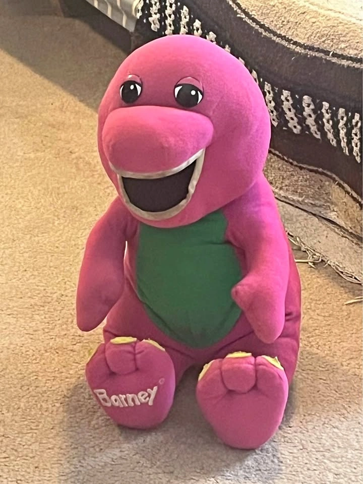 Barney the Dinosaur talking Plush Toy