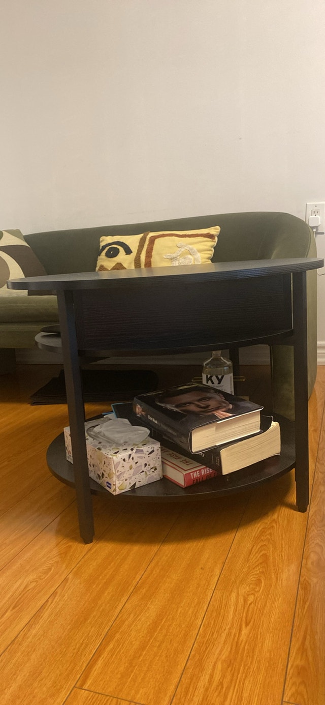 Round Lift-Top Coffee Table - photo 4