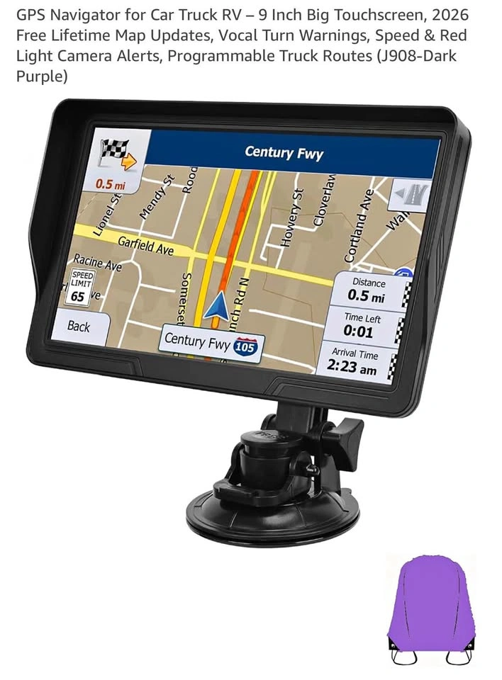 9” GPS Navigator for Car Truck RV