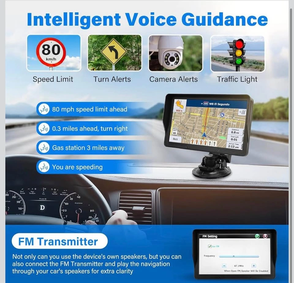 9” GPS Navigator for Car Truck RV - photo 3