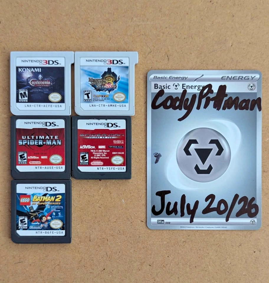 Nintendo 3DS/DS Game Lot