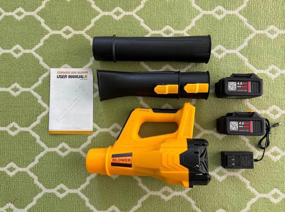 Cordless Electric Leaf Blower with 2x 21V Batteries - photo 5
