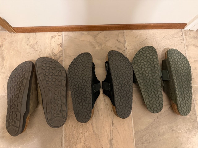 Birkenstock, 3 pairs size 44 for sale - photo 2