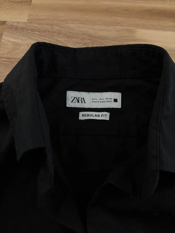 Zara Regular Fit Long Sleeve Shirt - photo 2