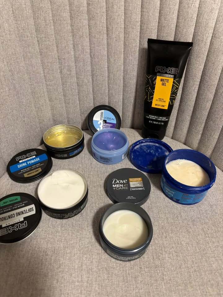 Hair Styling Products Lot - Axe, L'Oreal, Dove, Alberto Balsam - photo 2