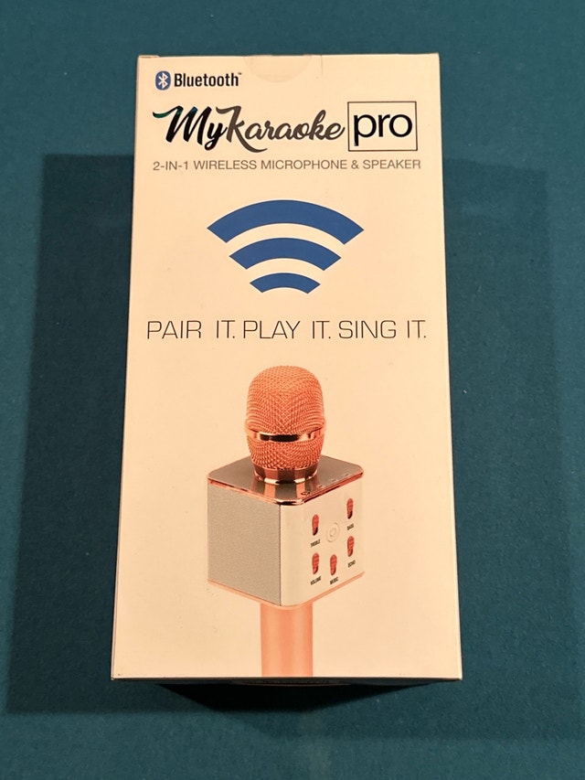MyKaraoke Pro Wireless Microphone and Speaker