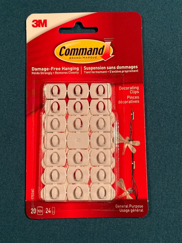3M Command Decorating Clips