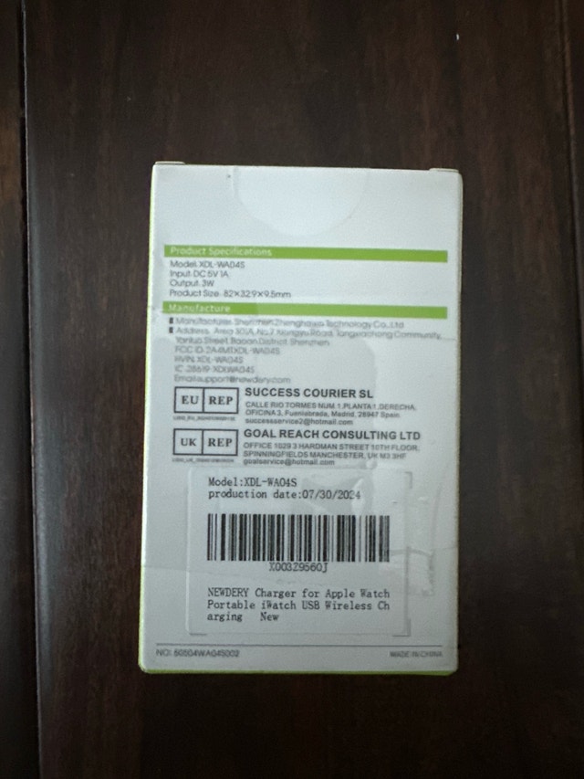 NEWDERY Watch Wireless Charger - photo 2