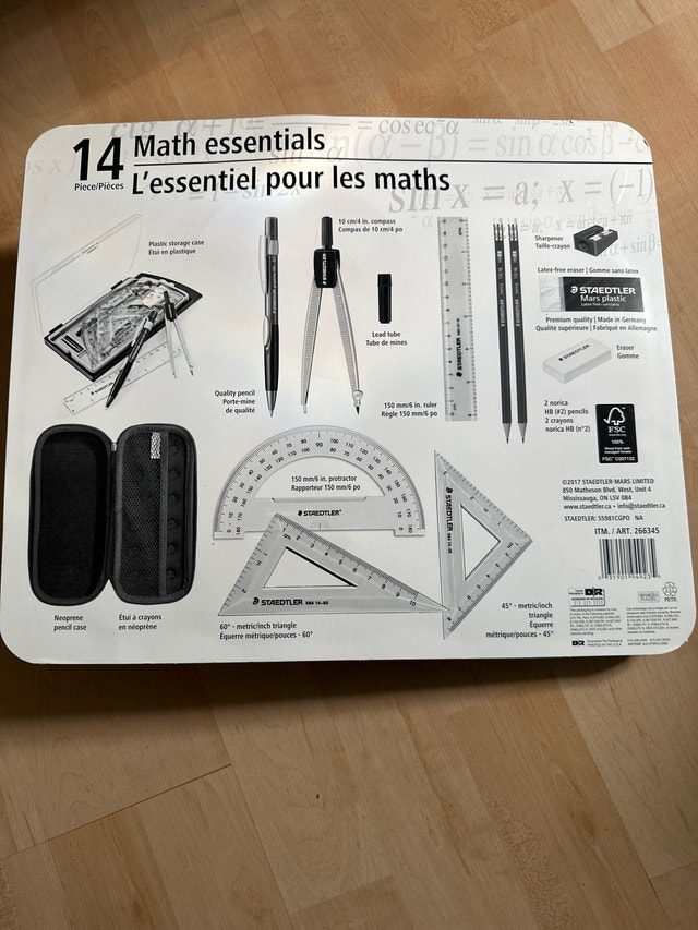 Staedtler Math Essentials Kit - photo 2