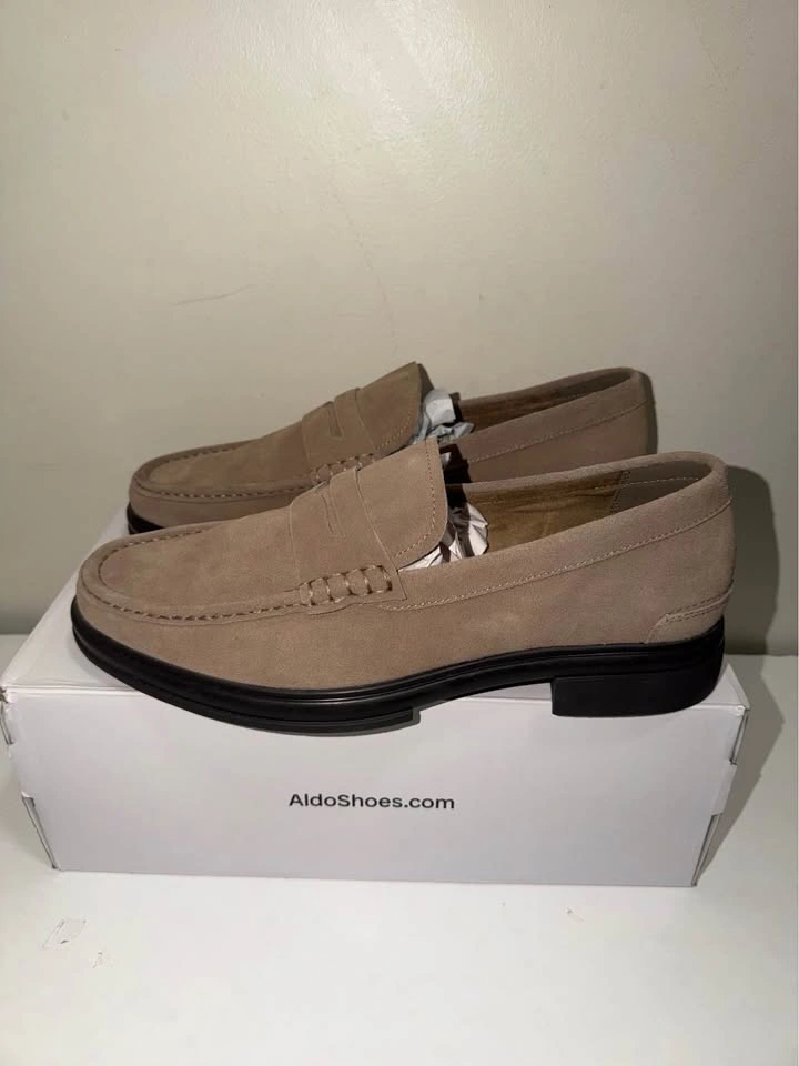 New Aldo Men Suede Loafers Shoes - Size 12 US - photo 2