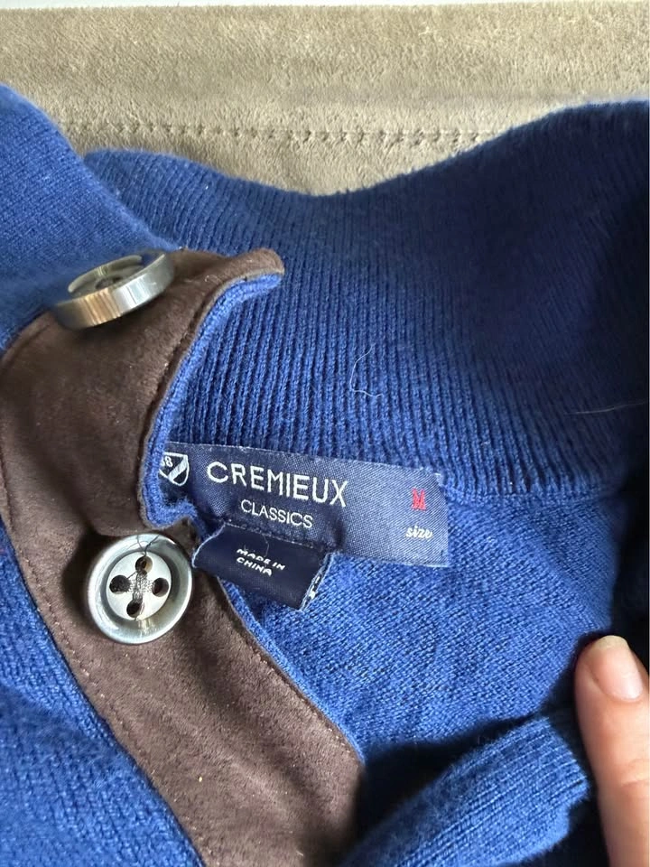 Cremieux Classics Quarter-Button Sweater - photo 2