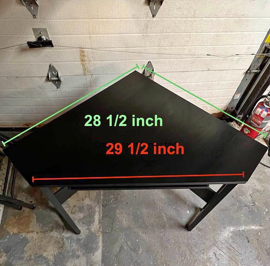 Corner Desk with Sliding shelf