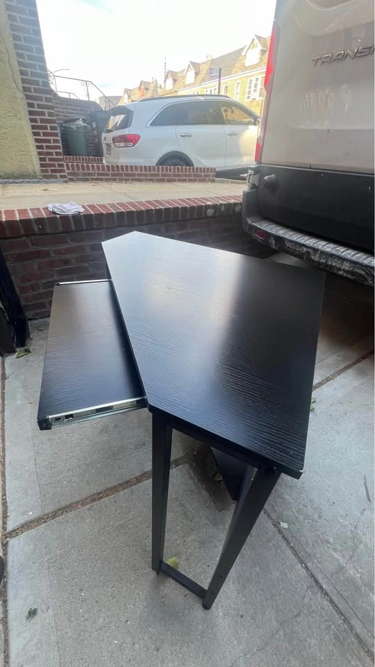 Corner Desk with Sliding shelf - photo 3