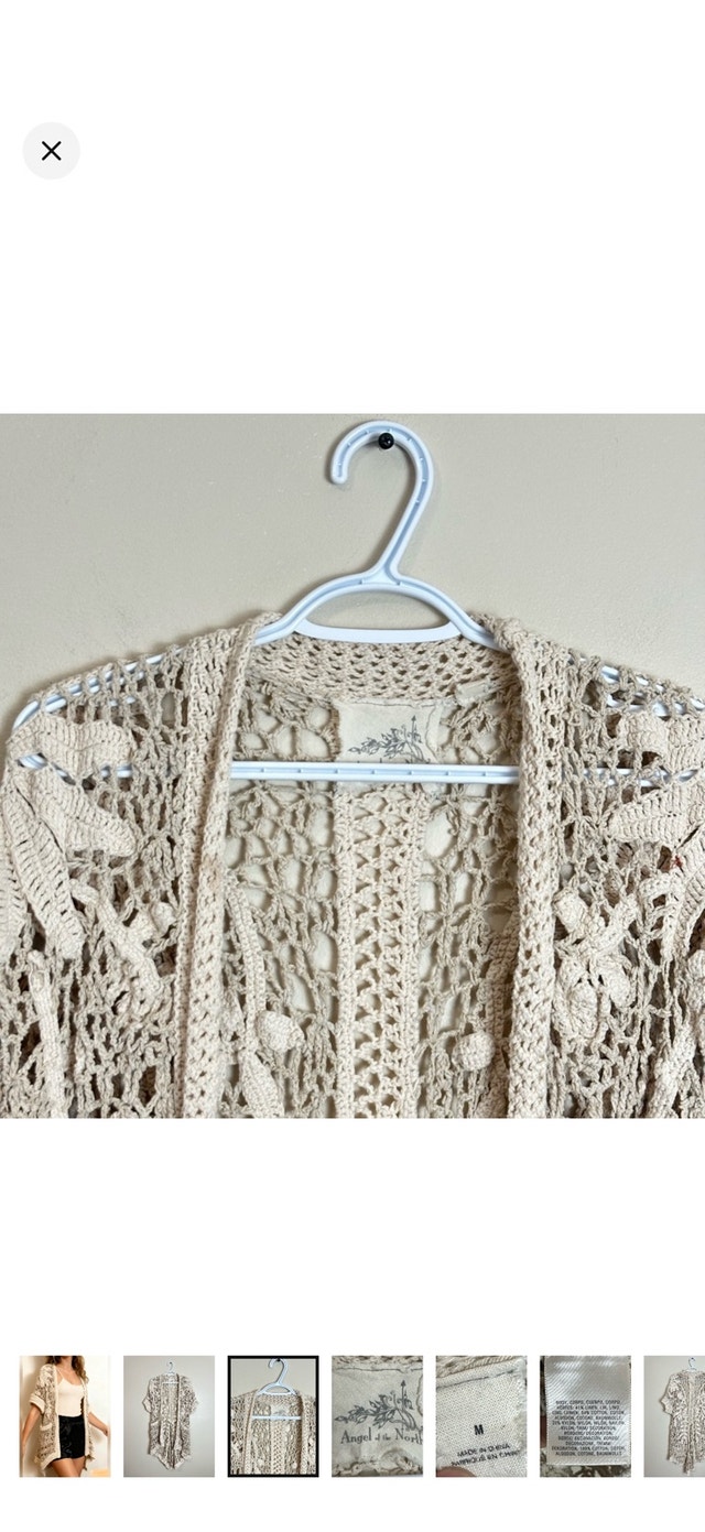 Angel of the North Crochet Cardigan - photo 2