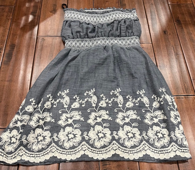 Papaya Strapless Dress - photo 2