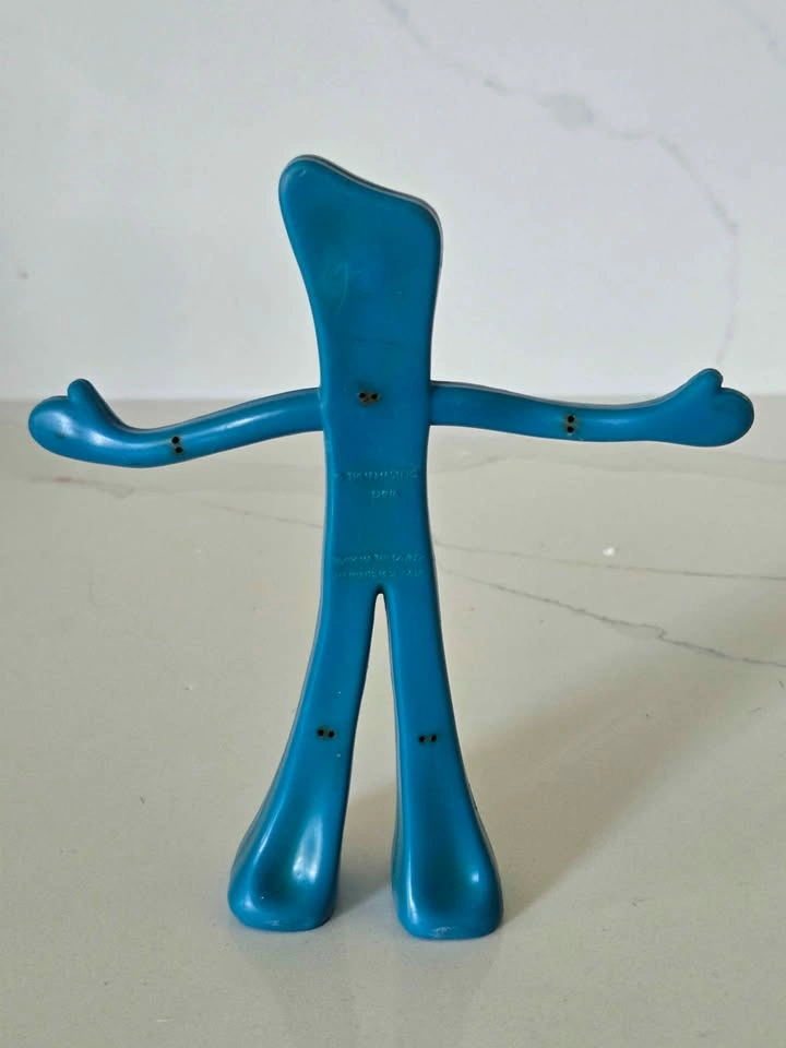 Blue vintage Gumby figure - photo 2