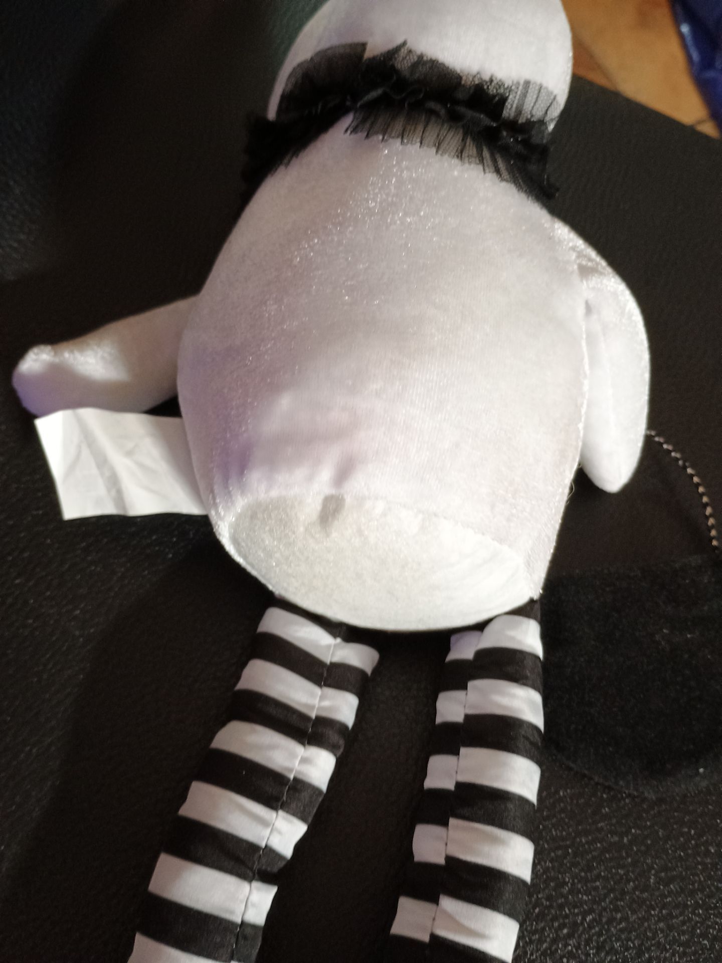 Weighted Plush Ghost Halloween Decoration - photo 4