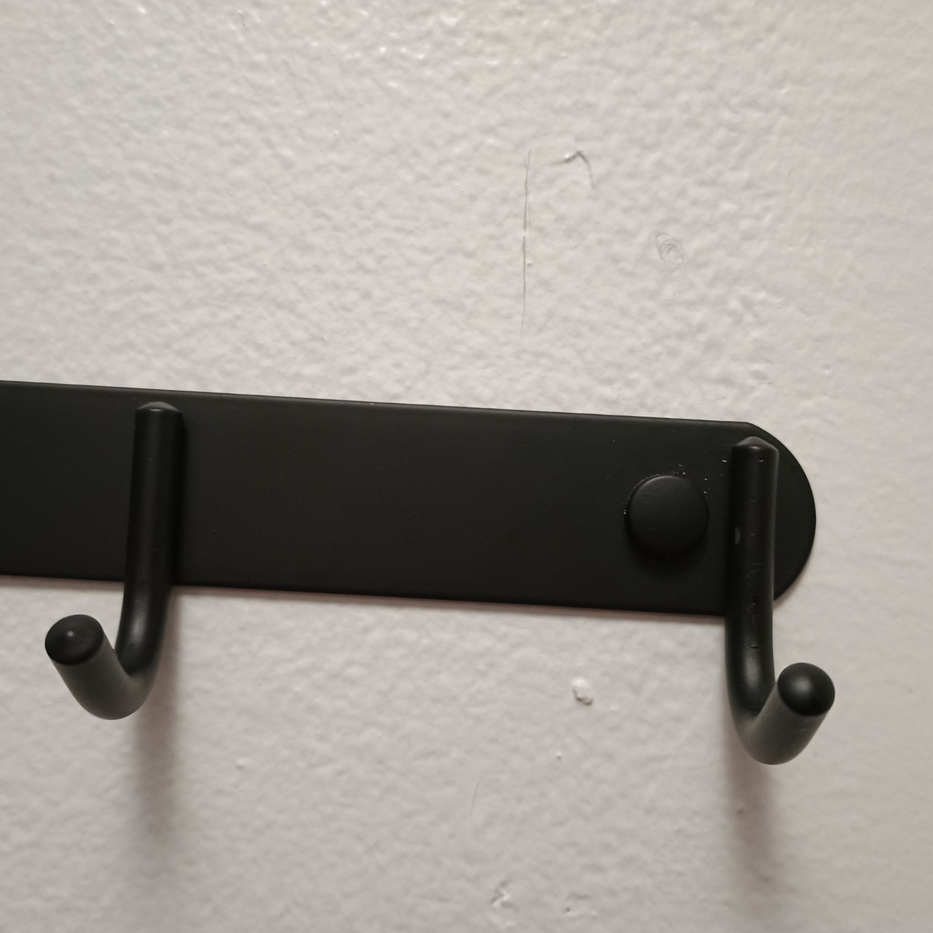 Black Metal Wall Mounted Hooks - photo 3