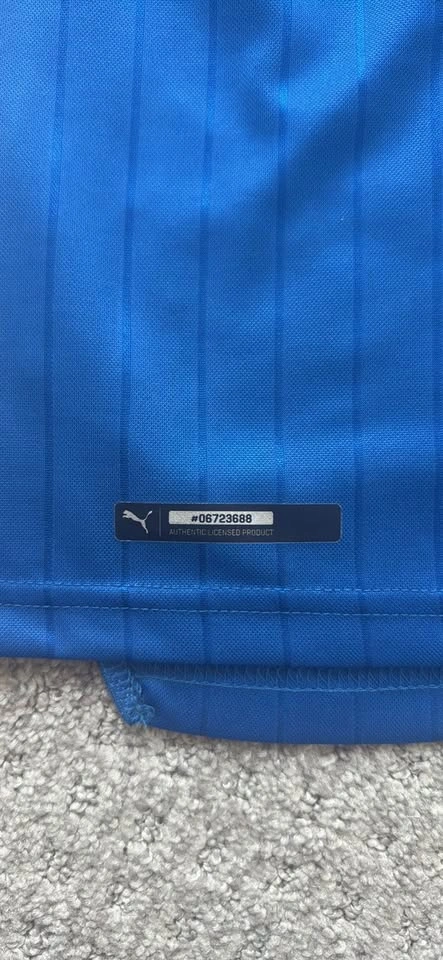 Authentic Puma Italy Euro 2016 Home Soccer Jersey - Men's Large - photo 2